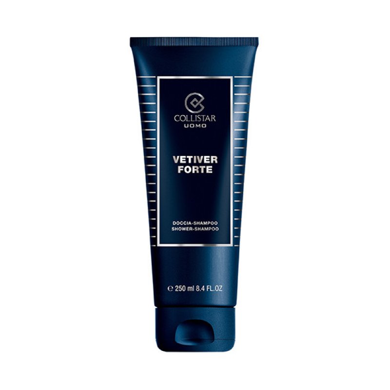 Collistar Vetiver Shower-Shampoo 250 ml 2-en-1 Cheveux et corps Hommes