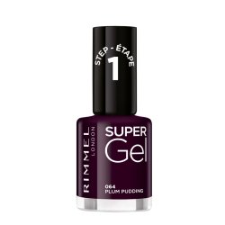 Nail polish Rimmel London Super Gel Plum Pudding Nº 064 12ml