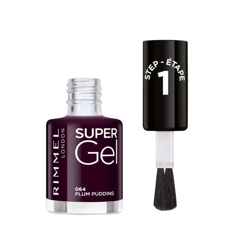 Rimmel Super Gel 064 Plum Pudding 12ml
