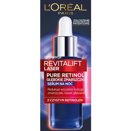 L'Oreal Paris Pure Retinol Deep Wrinkle Serum Night 30ml