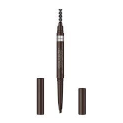 Rimmel Brow This Way 2-in-1 Filler & Fixer, 003 Dark Brown, 0.4g