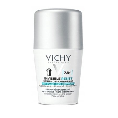 Vichy Deo Invisible Resist Antiperspirant Roll-On 50 Ml