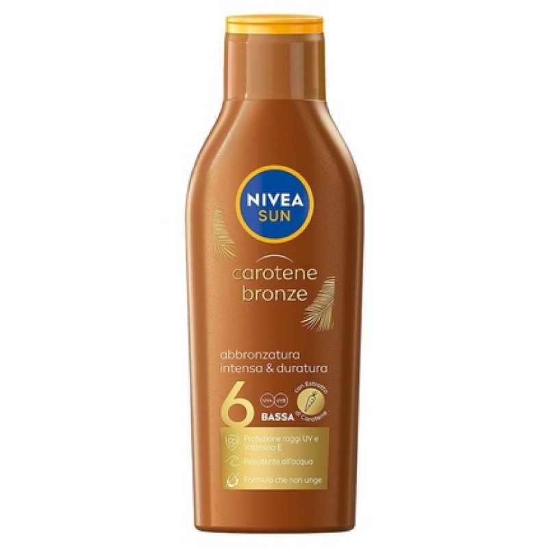 Nivea Sun Carotene Bronze Sunscreen Lotion SPF 6 200ml
