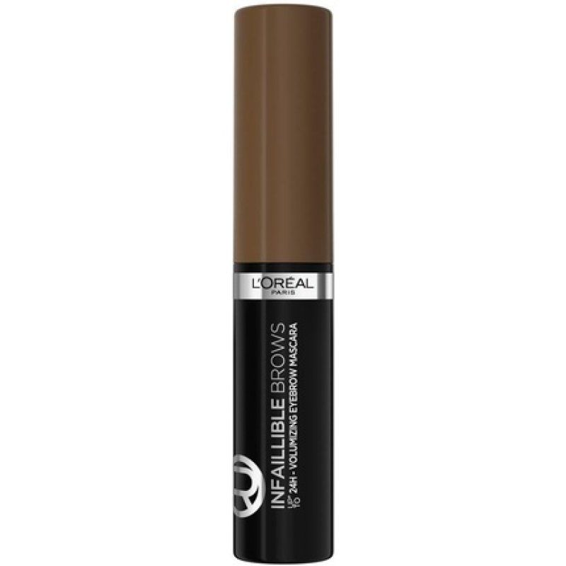 L'Oréal Paris Volumising Brow Mascara Longwear Brow Gel for Fuller Looking Eyebrows 5ml Shade 3.0 Brunette