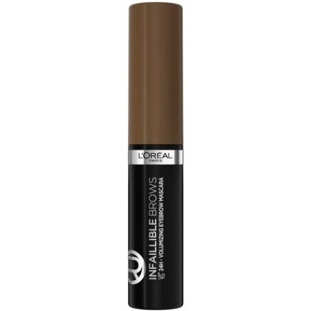 L'Oréal Paris Volumising Brow Mascara Longwear Brow Gel for Fuller Looking Eyebrows 5ml Shade 3.0 Brunette