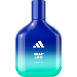 adidas Vibes Energy Drive Eau de Parfum for All 100ml - Energizing and Stimulating Long Lasting Fragrance with Cardamom
