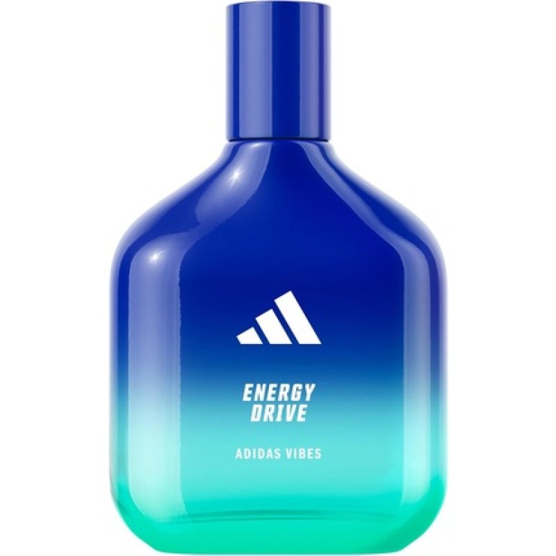 adidas Vibes Energy Drive Eau de Parfum for All 100ml - Energizing and Stimulating Long Lasting Fragrance with Cardamom