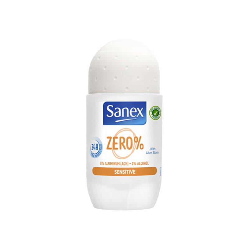 Zero% Sensitive Deodorant Roll-On 50ml