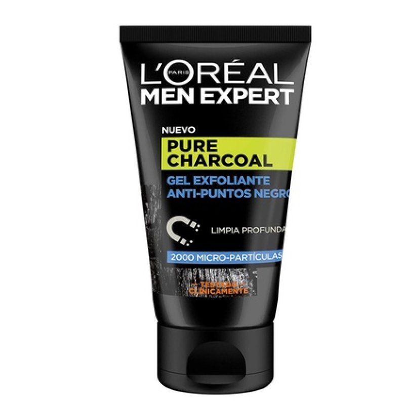 MEN EXPERT Pure Charcoal Blackhead Scrub Gel 100ml