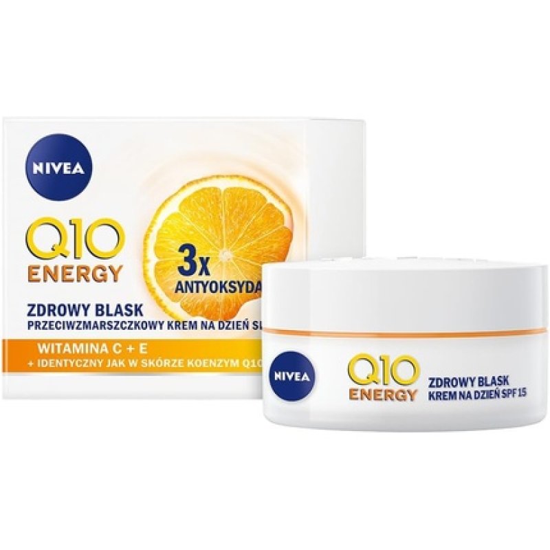 Nivea Q10 Energy Healthy Glow Day Cream SPF 15 - 50 ml