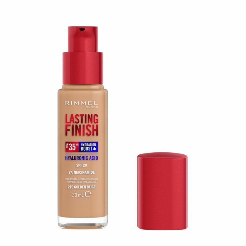 Rimmel Lasting Finish Hydration Boost 35H 210 Golden Beige 30 ml