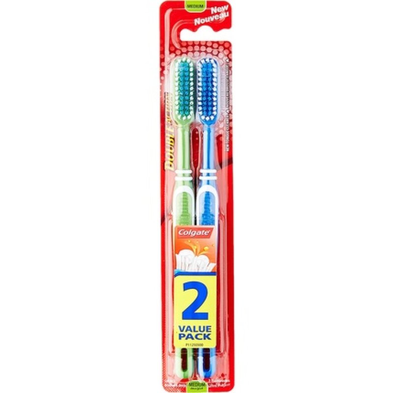 Colgate Double Action Toothbrush 2 Pieces 21g