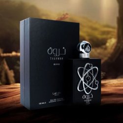 Lattafa Men's Tharwah Silver EDP 3.4 oz Pride Collection Fragrances