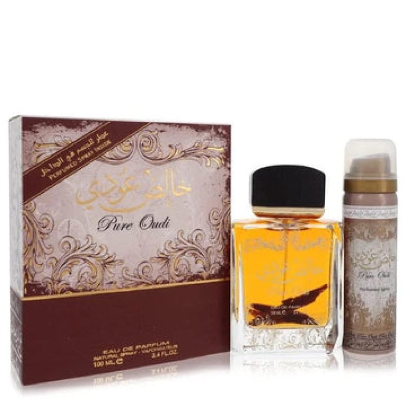 Pure Oudi Khalis Oudi 100ml EDP Spray by Lattafa Nutmeg Agarwood