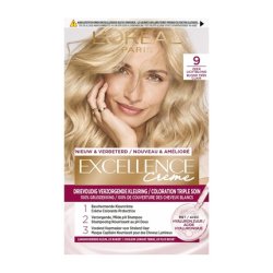 L'Oréal Paris Excellence Cream 9 Zeer Light Blonde 1 Stück