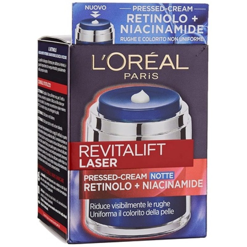 Revitalift Laser Pressed Cream Retinol Niacinamide Night