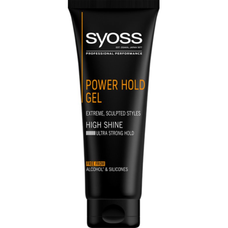 SYOSS POWER HOLD Gel pour les cheveux Hommes 250 ml