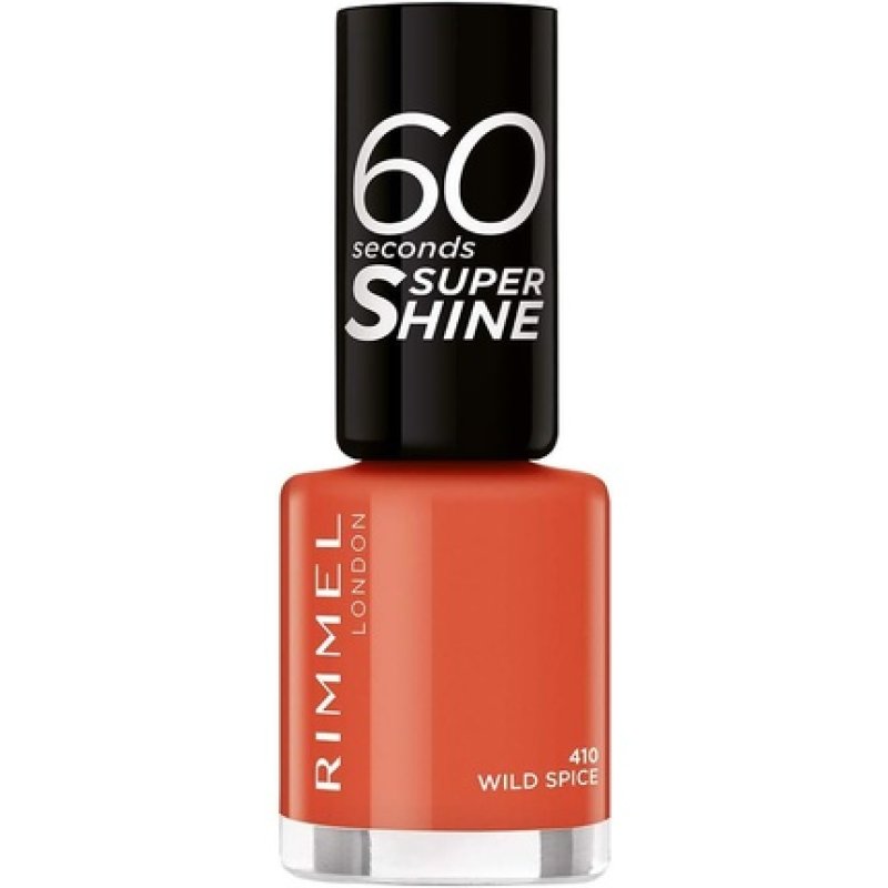 Rimmel 60 Seconds Super-Shine Nail Polish 8ml 410 Wild Spice
