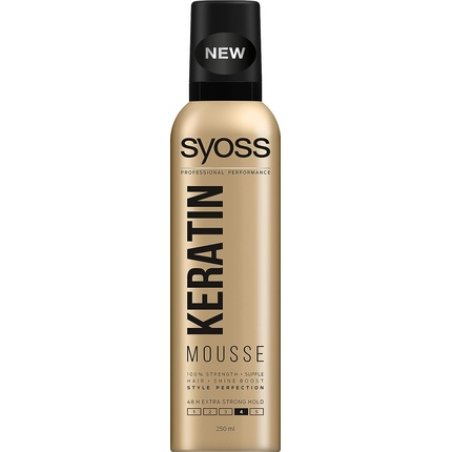 DS Syoss Style Perfection Mousse 250ml Keratin