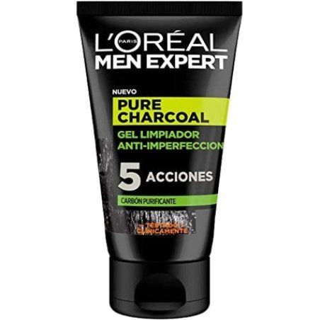 L'oréal Paris Men Expert Pure Charcoal Purifying Cleansing Gel 100ml