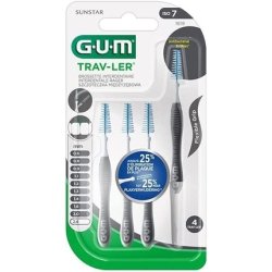GUM Trav-ler 4 Interdental Brushes 2.6mm