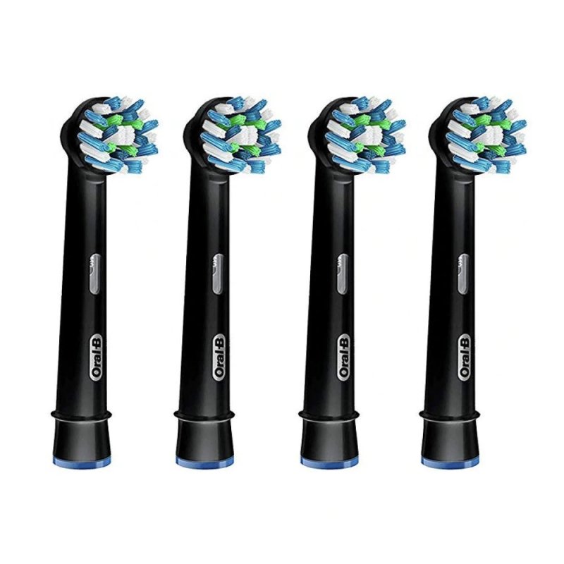 Oral-B Cross Action Black Replacement Toothbrush Heads
