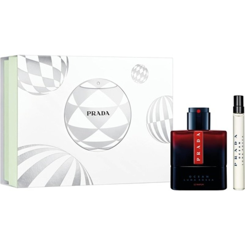 Prada Luna Rossa Ocean Parfum Gift Set 2024 - 50ml Parfum and 10ml