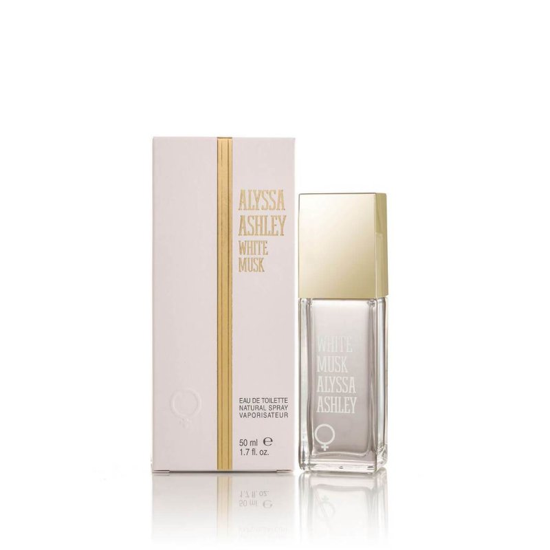 Alyssa Ashley White Musk Eau De Toilette Spray 50ml 1.7oz