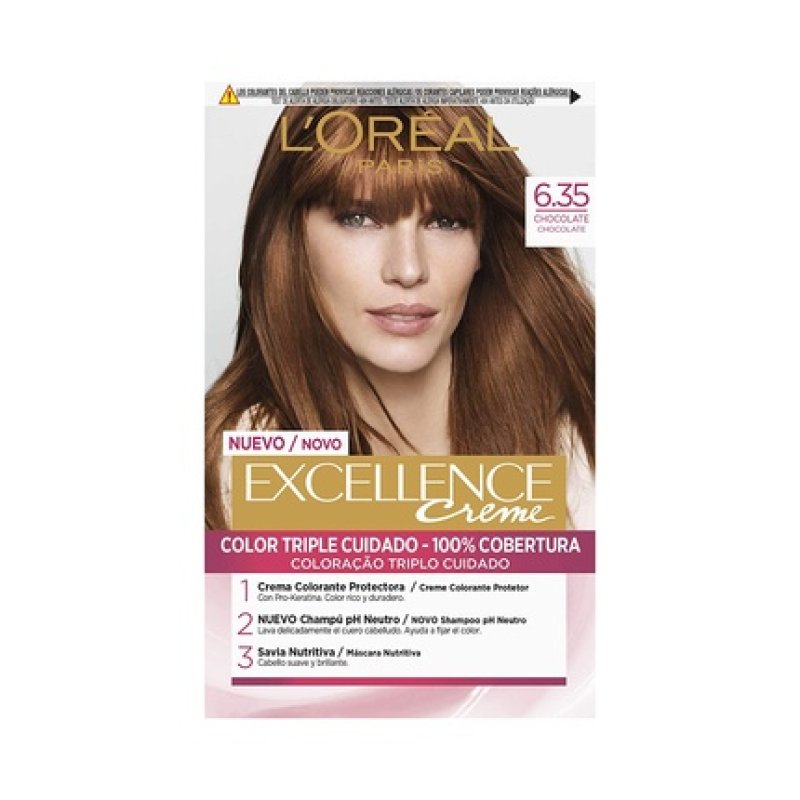 L'Oreal Excellence Cream Hair Color 6.35 192ml