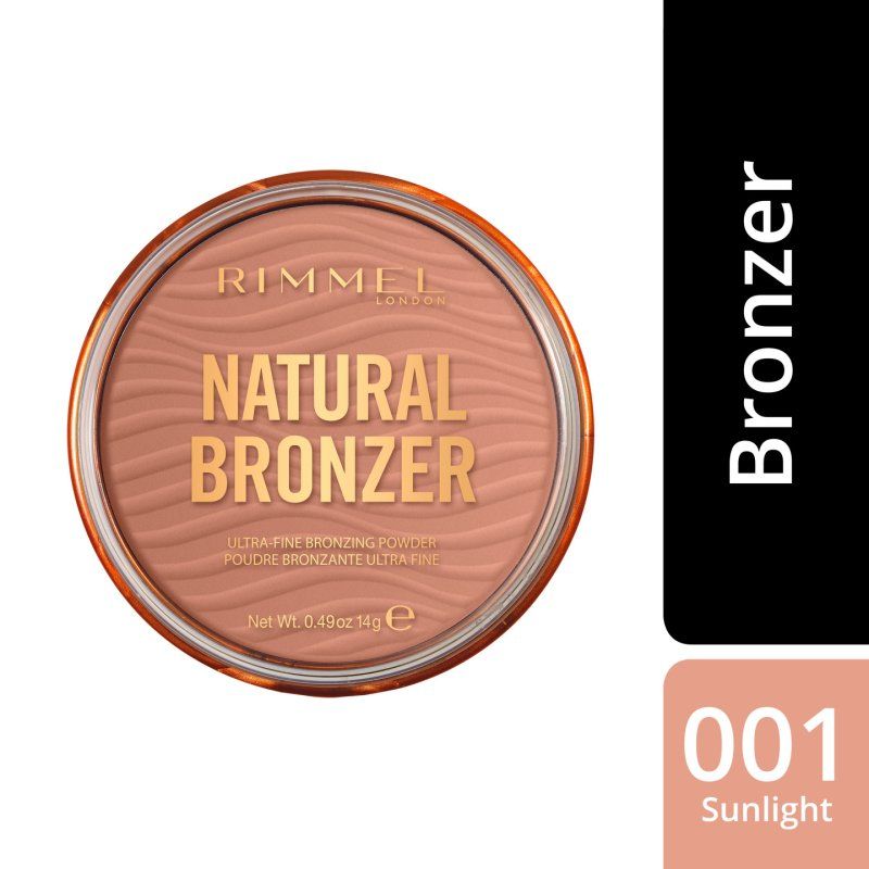 Rimmel Natural Bronzer 14 g 001 Sunlight