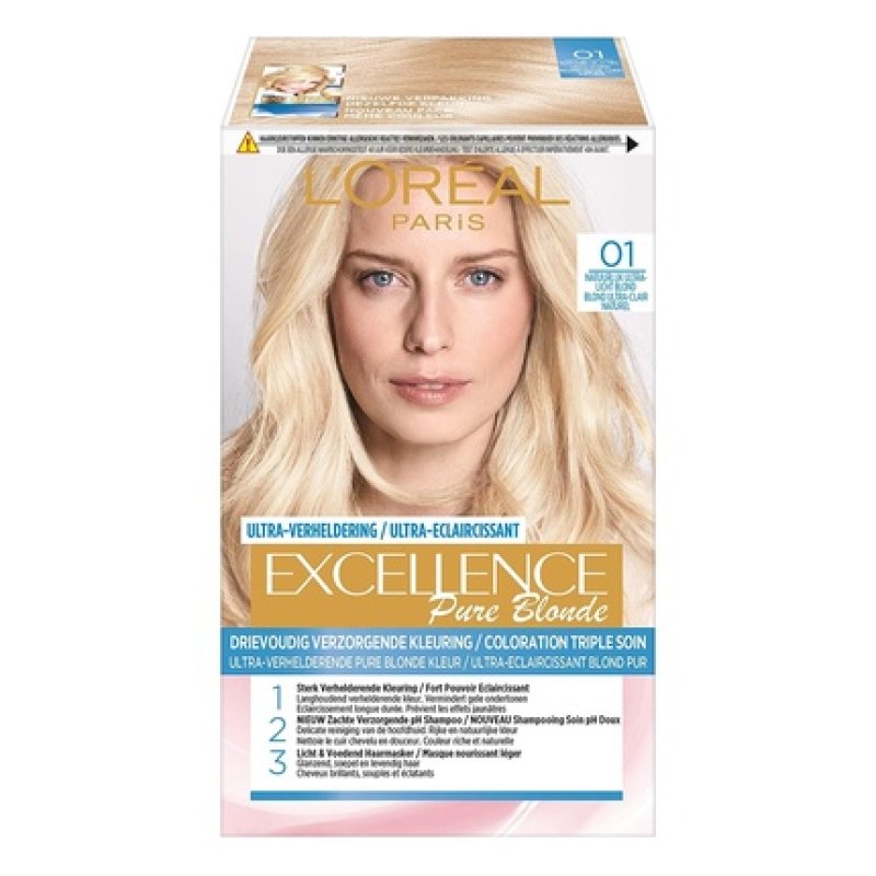 Loreal Excellence Natural Blond 01 Permanent Hair Color