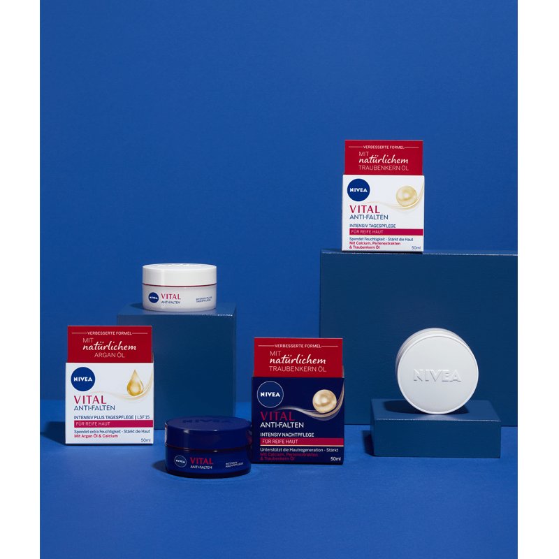 NIVEA Vital Anti-wrinkle Intensive Day Care Crème de jour Visage 50 ml