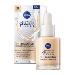 Nivea Hyaluron Cellular Filler 3in1 Serum Foundation light (30ml)