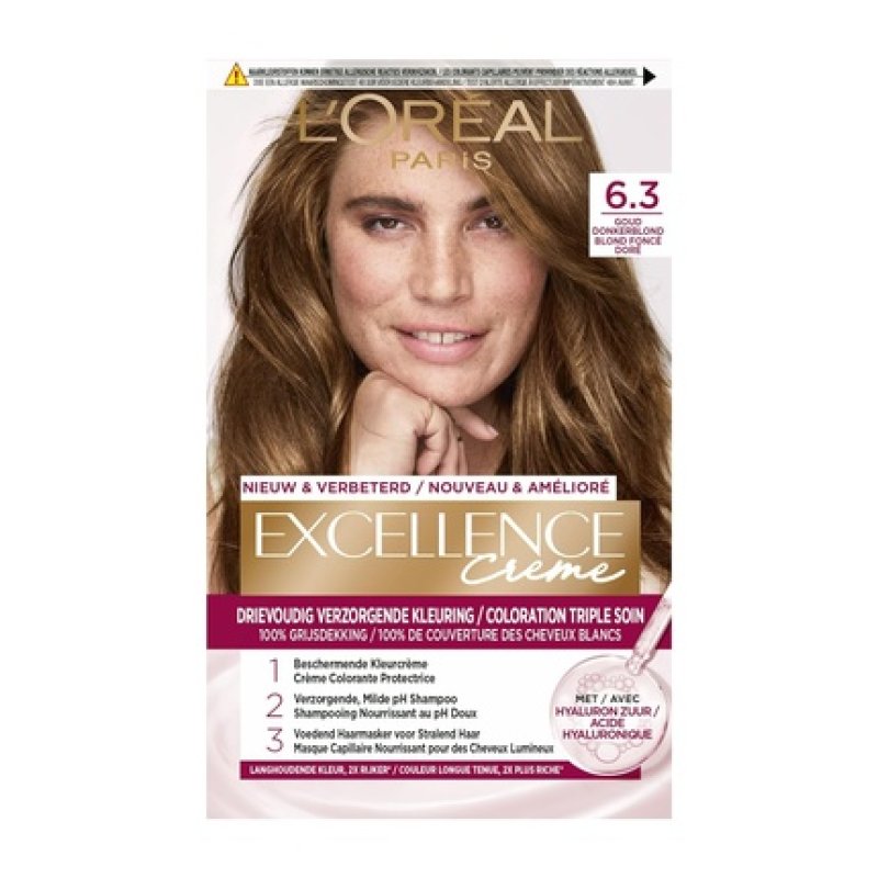 L'Oréal Paris Excellence Crème 6.3 Multicolor Hair Color