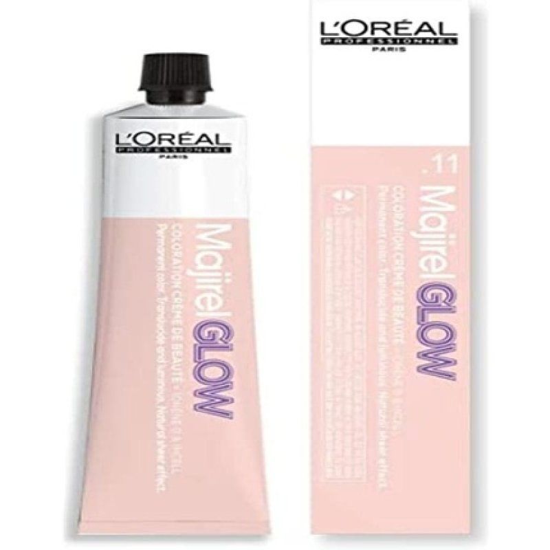 L'oréal Professionnel Majirel Glow Permanent Color Dark 22 Mauve In Love 50ml