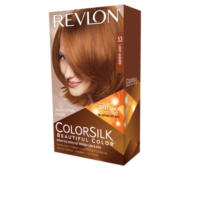 Revlon ColorSilk Beautiful Color 53 Light Auburn