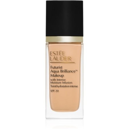 Estee Lauder Futurist Aqua Brilliance™ Makeup SPF 20 Moisturizing Foundation - 1W0 Warm Porcelain, 30 ml