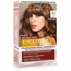 L'Oreal Paris Excellence Universal Nude Hair Dye N. 6U Universal Dark Blonde