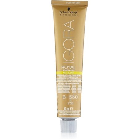Schwarzkopf IR Absolutes Age Blend 6-580 Dark Blonde Gold Red 60ml
