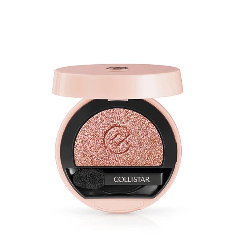Collistar Impeccable Compact Eyeshadow, 300 Pink Gold Frost, 2g