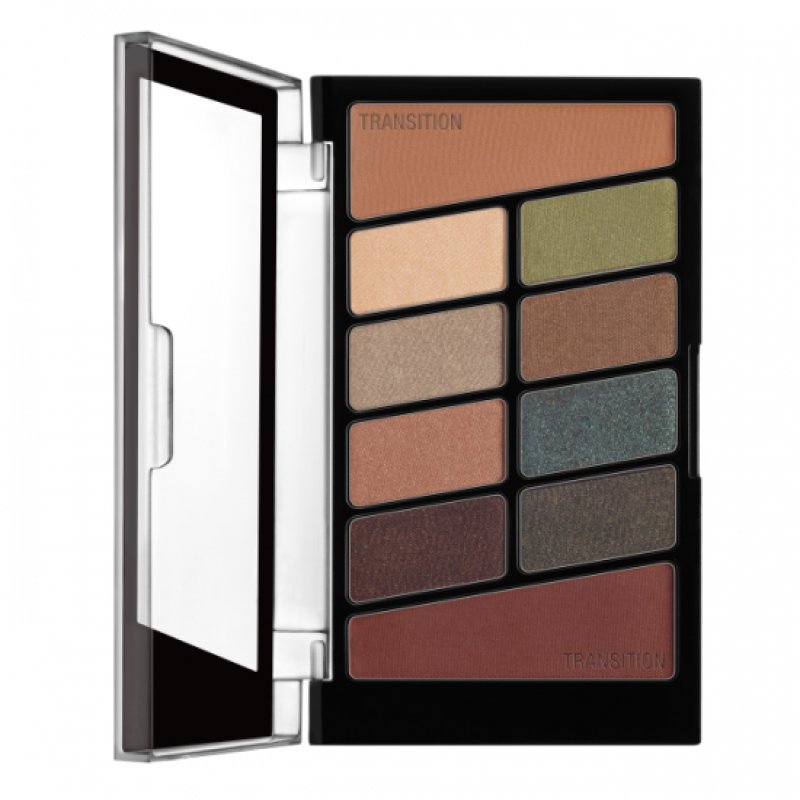 wet n wild Color Icon 10 Pan Palette ombre à paupière 8,5 g 759 Comfort Zone Mat, Satin