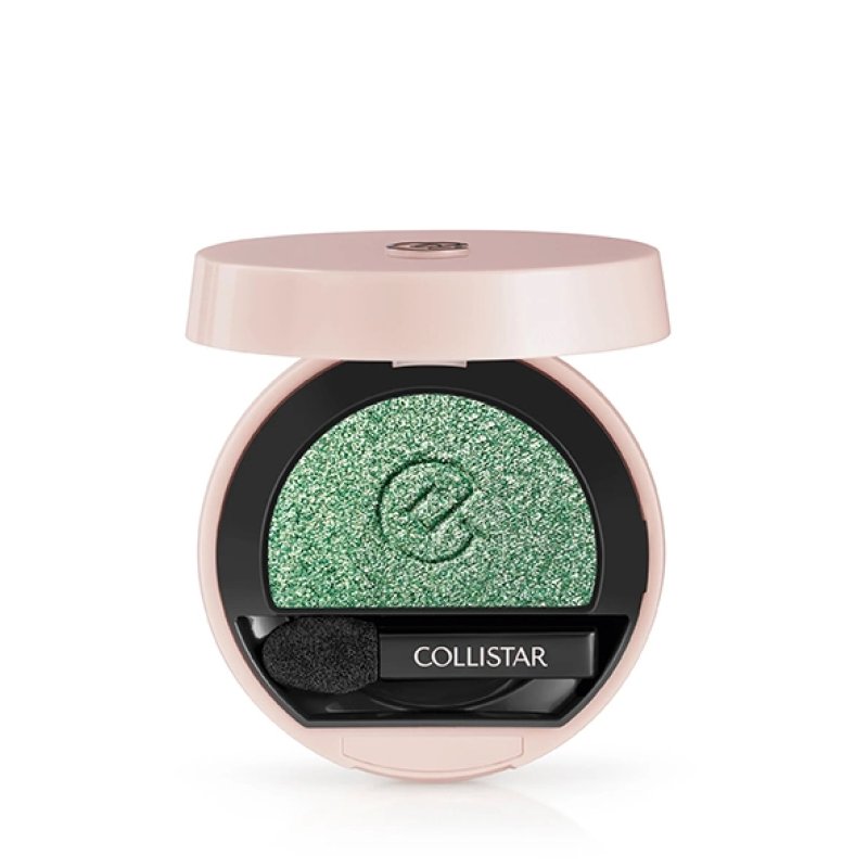 Collistar Impeccable Compact Eyeshadow, 330 Verde Capri Frost, 2g