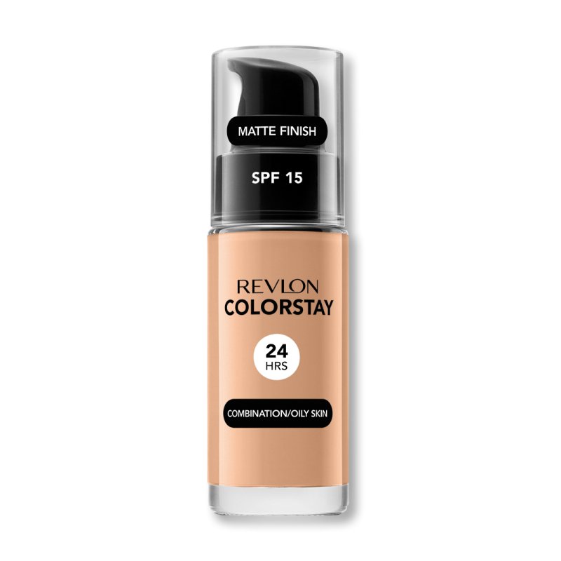 Revlon Colorstay Liquid Foundation Makeup for Combination/Oily Skin SPF 15 Medium-Full Coverage with Matte Finish 30ml