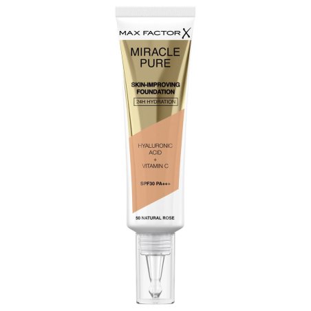 Max Factor Miracle Pure Foundation Natural Rose 50