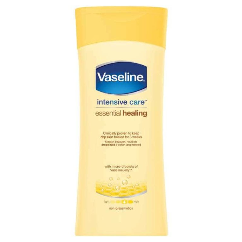 Vaseline Intensive Care Essential Healing Body Lotion 200ml Fragrance Free