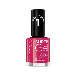 Rimmel London Supergel Kate Nail Polish 024 Red Ginger 12ml