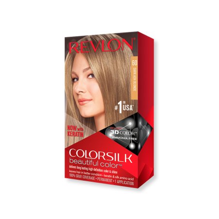 Revlon Colorsilk Permanent Hair color 60 Dark Ash Blonde 3ml
