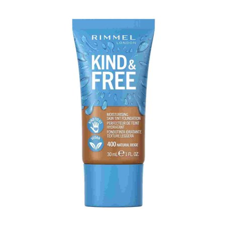 Rimmel London - Kind & Free Moisturising Skin Tint Foundation - Natural Beige 30ml