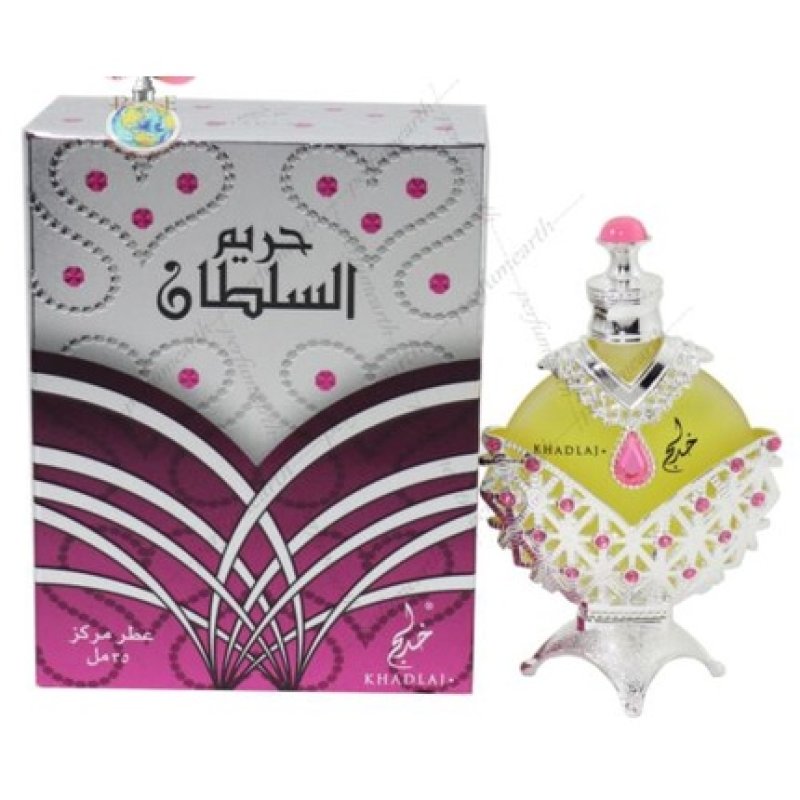 Hareem Sultan Silver By Khadlaj Concentrated Perfume Oil 35ml/1.4 Unisex