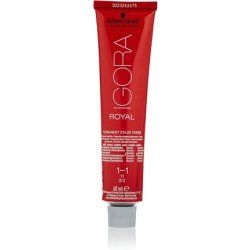 Schwarzkopf Permanent Dye Igora Royal 1-1 Black Ash 60 ml